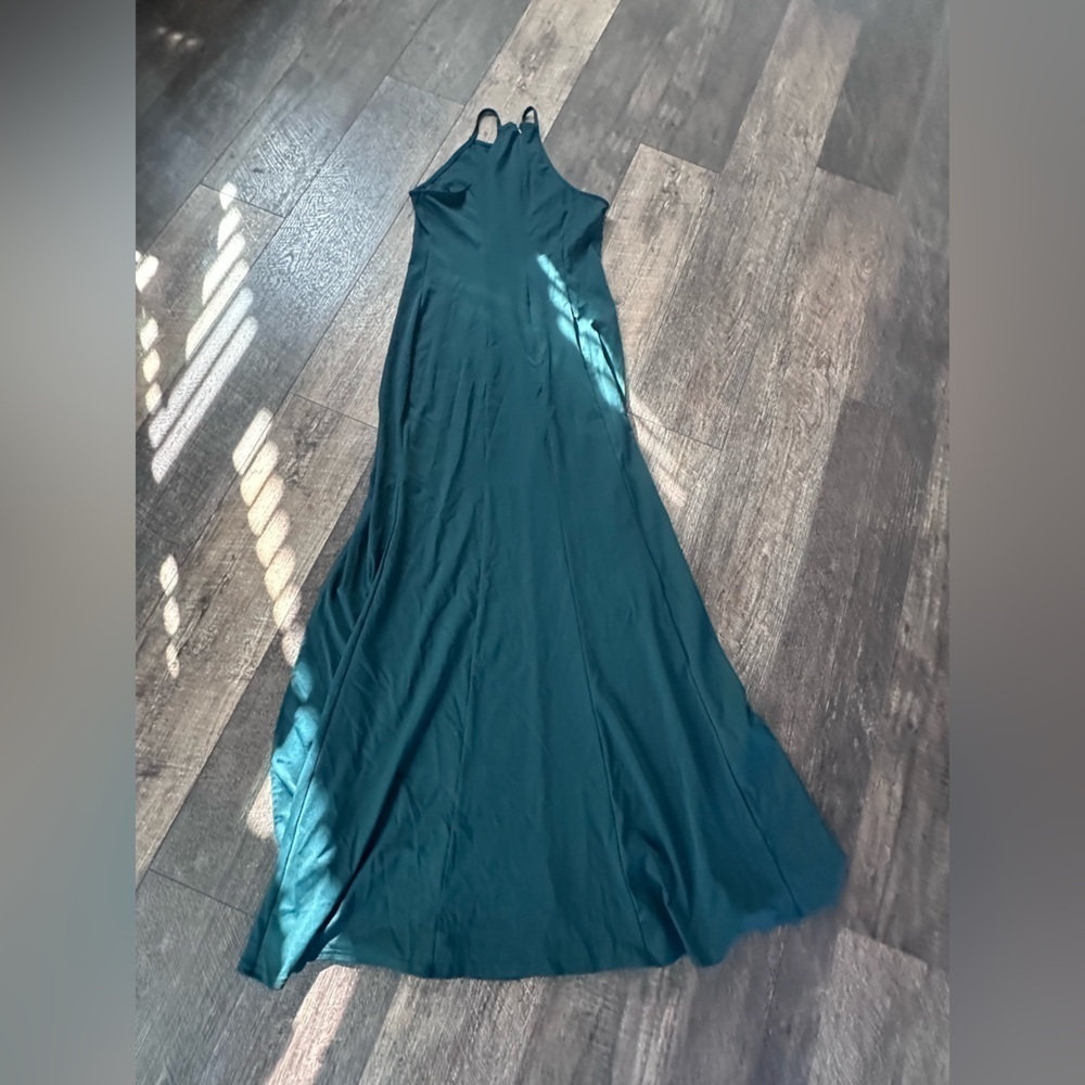 Preloved Elegant Teal Formal Dress